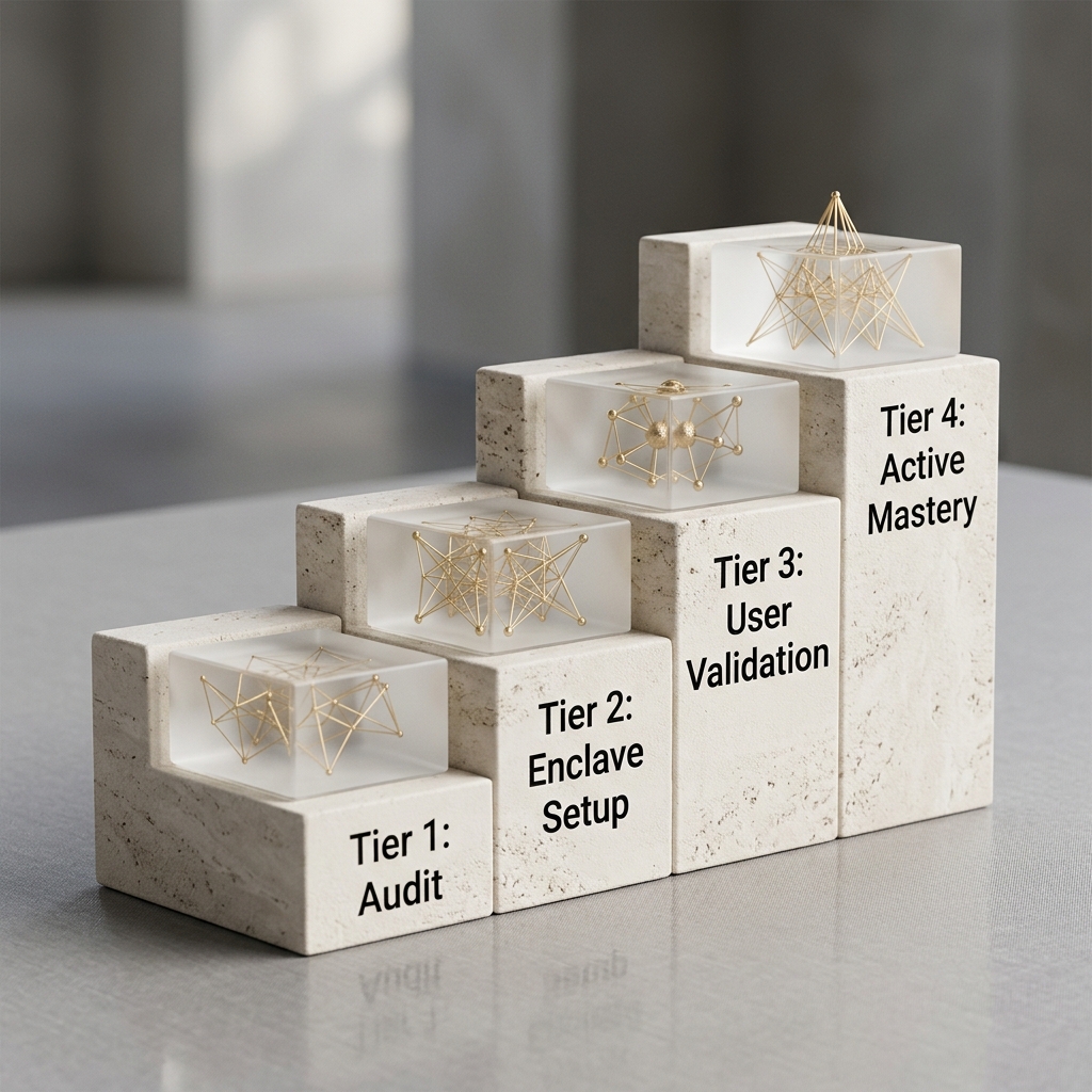TSL Academy Adoption Curve Abstract Limestone Steps