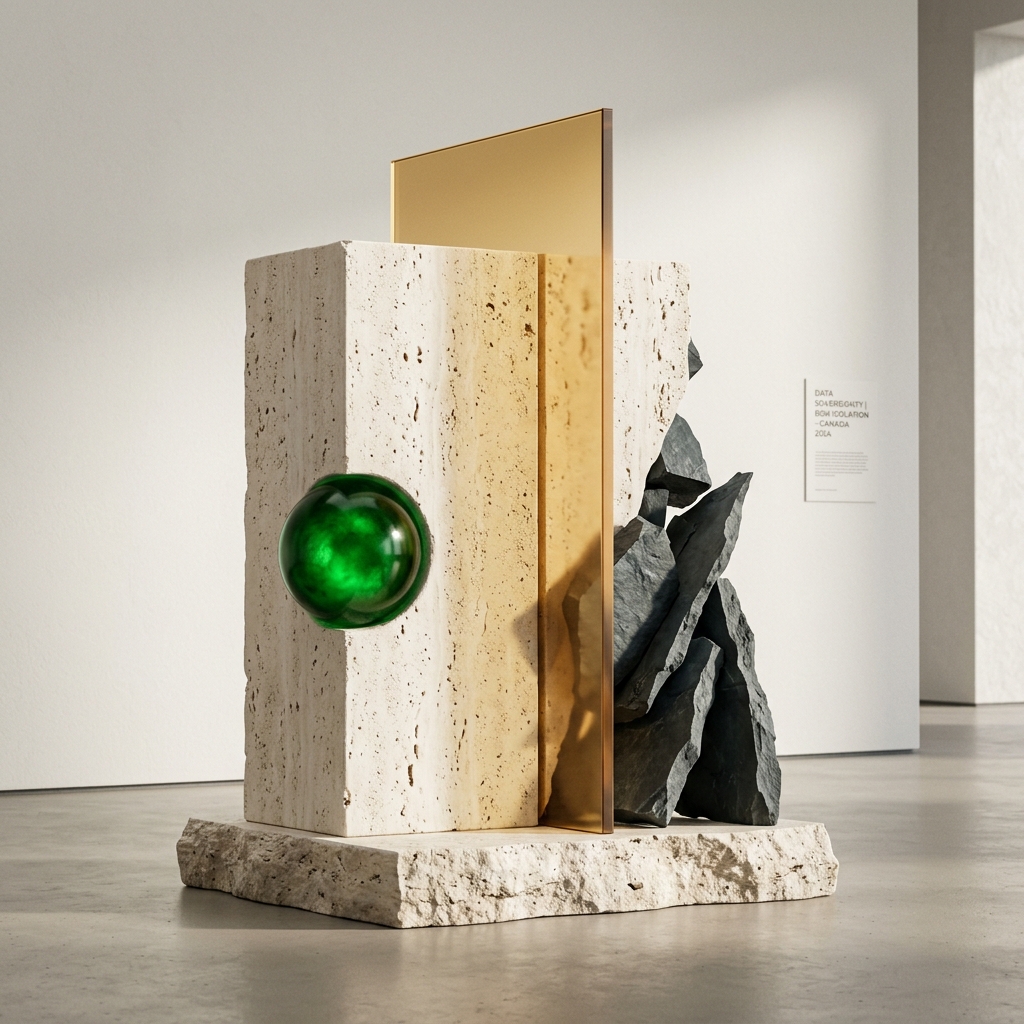 TSL Sovereign Isolation Abstract Sculpture